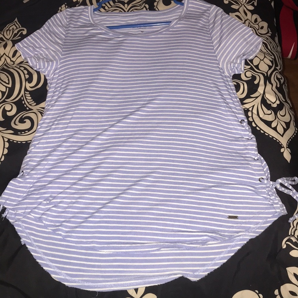 Blue Striped Soft Shirt